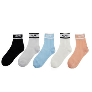 YEARCON Crew Socks Women's 5 Pack
