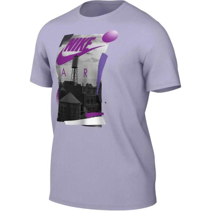 Nike Nike T Shirts Men's Purple Crew Neck
