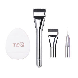 MSQ Slides Foundation Brush Beauty Tools Base Layer Setting Detail Fit Contours Concealing Mask Brush Multifunction
