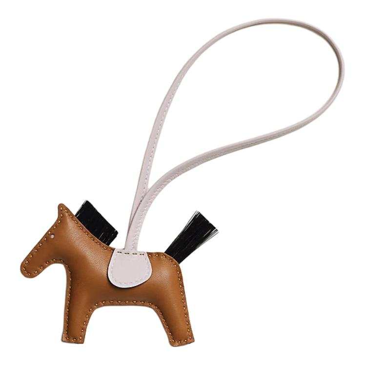 HERMES HERMES Rodeo Milo Lambskin Bag Charm Bag Accessory Small Unisex Multicolor