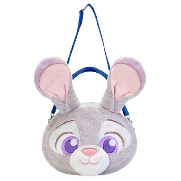 Disney Shanghai Disney Polyester Shoulder Bag, Crossbody Bag, Handbag Regular Unisex Gray