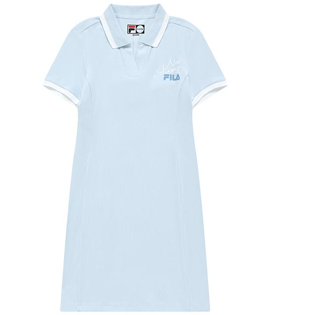 FILA FUSION Short Sleeved Dress Women's Blue