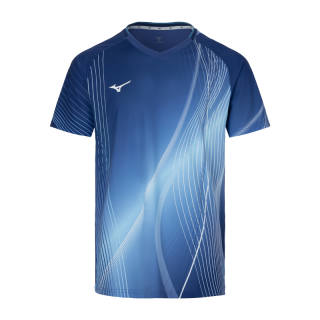 Mizuno T Shirt Unisex Starry Blue