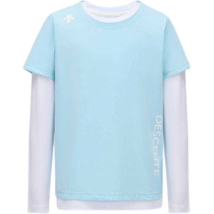 DESCENTE TOUGH T Shirt 2 Piece Set Teenagers