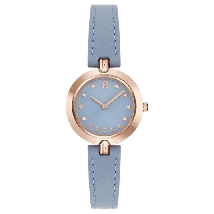 Furla logo-embellishment 34mm watch