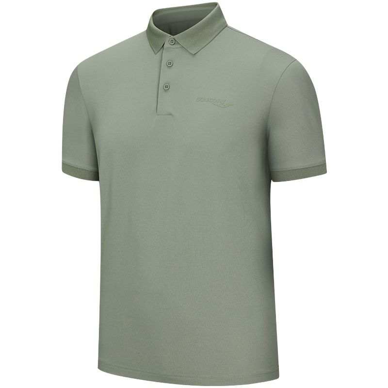 Saucony Polo Shirt Men's Grass Root Green
