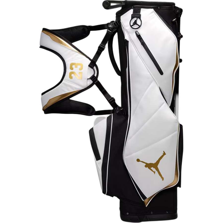 Jordan Jordan Fadeaway Polyester Golf Club Bag Travel Organizers Unisex White