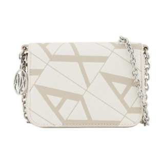 ARMANI EXCHANGEAE Polyester One Shoulder Wallet Women's White
