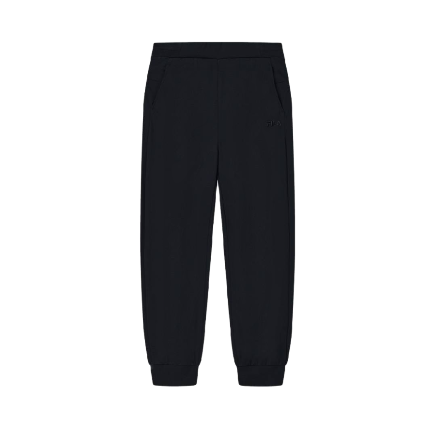 FILA SS25 Knitted Sweatpants Women's Jet Black