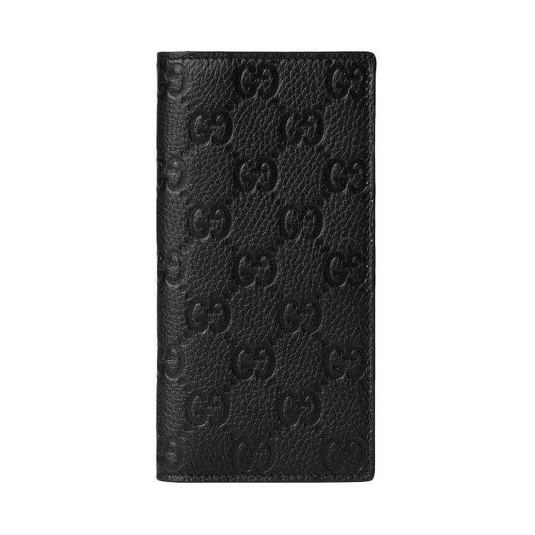 GUCCI GUCCI Leather Wallet Men's Black