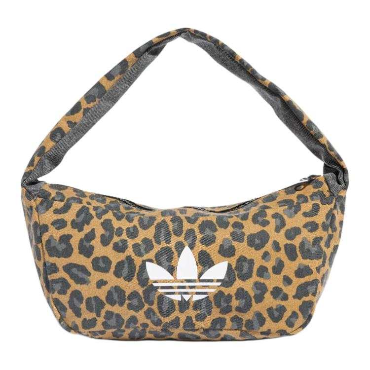Adidas Originals small leopard-print shoulder bag