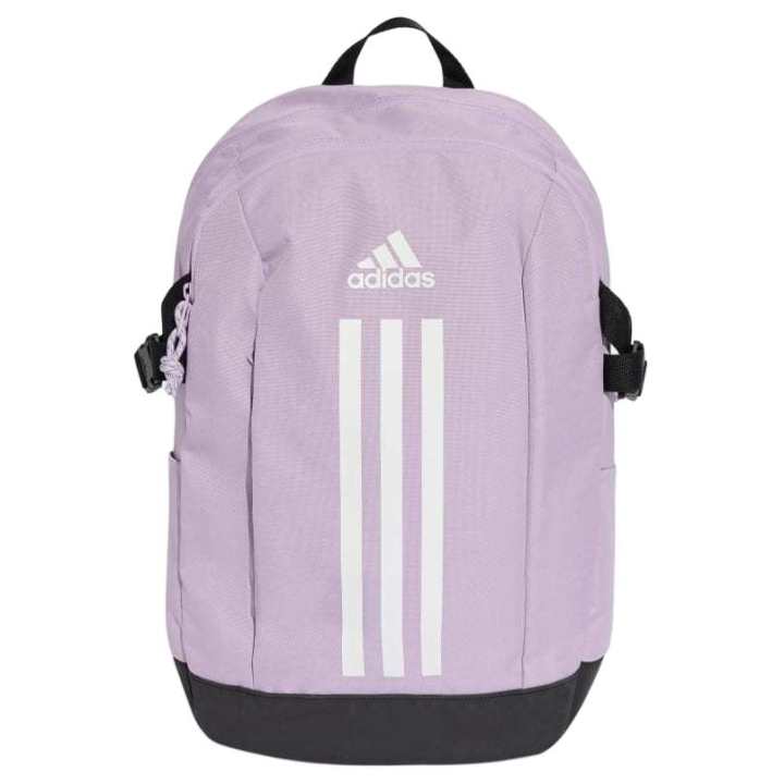 Adidas Adidas Power Polyester Backpack Unisex Plum Pink & White