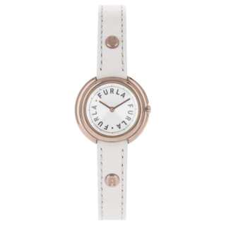 Furla Wrist Watches Quartz Movement Leather Strap 29mm White Dial Women's Watch Water Resistant For Everyday Use