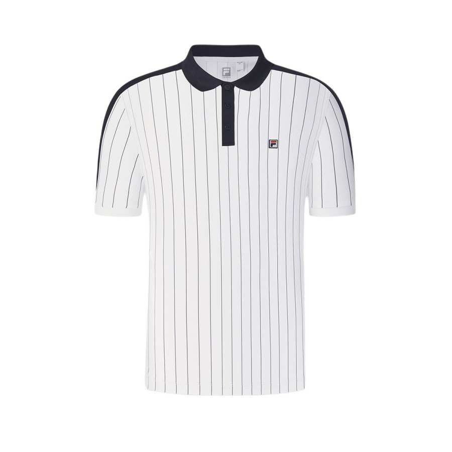 FILA Tennis SS25 Polo Shirt Men's White