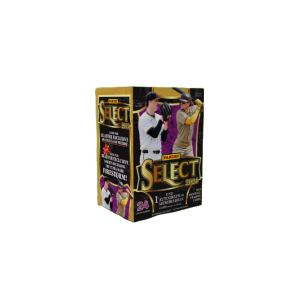 PANINI 24 Select Baseball Blaster Baseball, Collectible Card, Hand Grenade, Superstar Card Sports Cards Whole Box