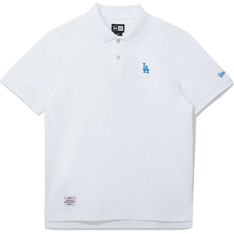 New Era Polo Shirts Unisex White Lapel Moderate Other