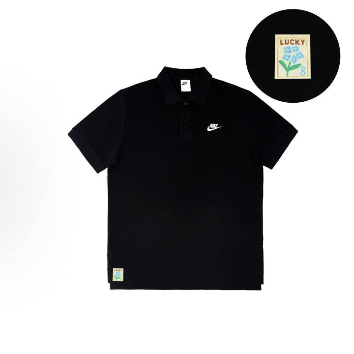 Nike Nike Swoosh 1 Polo Shirt Unisex Black