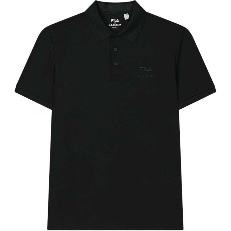 FILA x M.C.ESCHER Lifestyle Polo Shirt Men's Jet Black