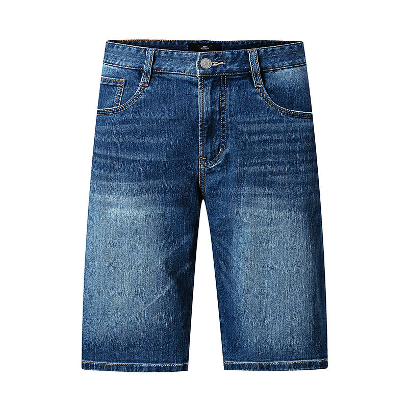 SEPTWOLVES SEPTWOLVES Denim Shorts Unisex Medium Blue Moderate