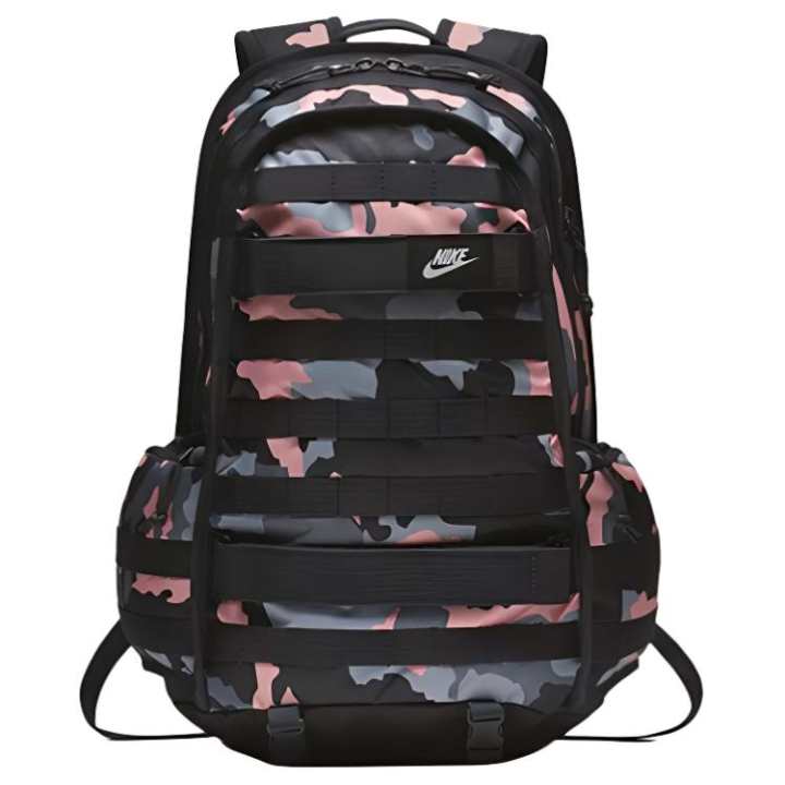 Nike Nike Polyester Backpack Pink Camouflage