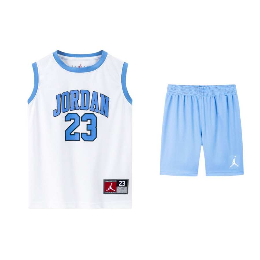 Jordan Jordan Casual Sportswear Jordan 2023 All Stars Moss Blue Kids'