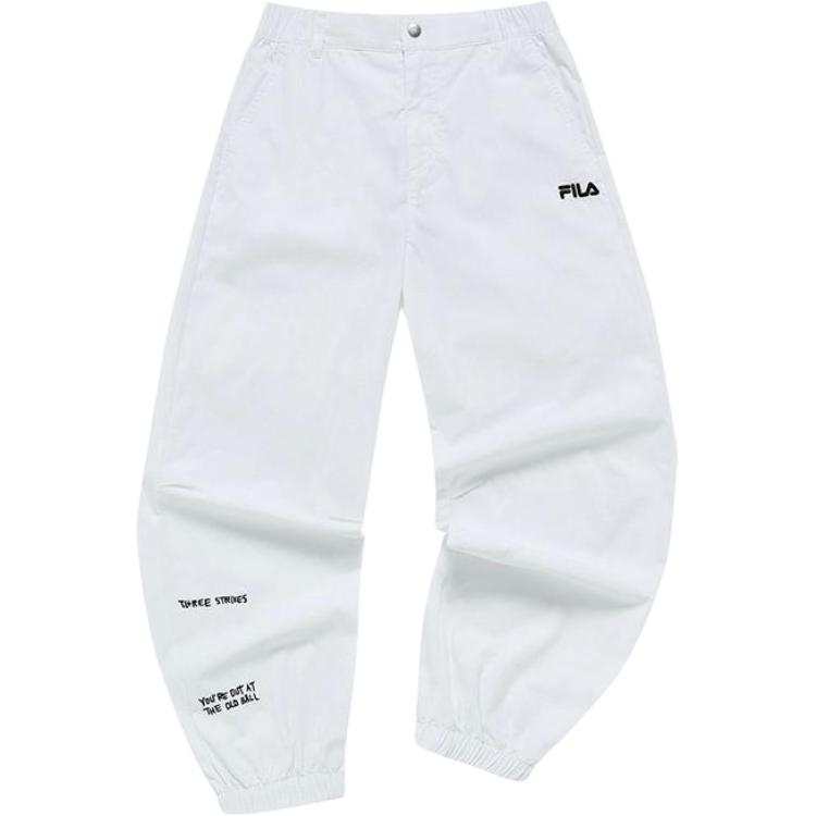 FILA FUSION Sports Pants Women's White Moderate