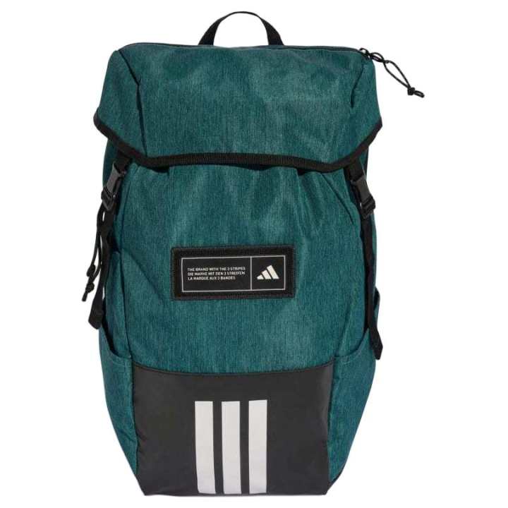 Adidas Adidas 4ATHLTS Polyester Backpack Unisex Cyan & Aurora Ivy & Gray White