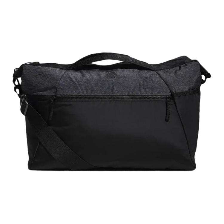 Adidas Adidas Polyester Sports Bag, Crossbody Bag, Shoulder Bag, Handbag Regular Unisex Dark Gray