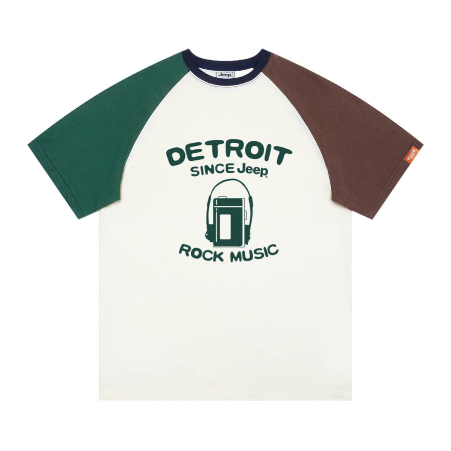 Jeep Grade School T Shirts Crew Neck Moderate