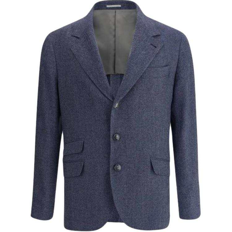 Brunello Cucinelli Brunello Cucinelli Cavallo wool-blend blazer