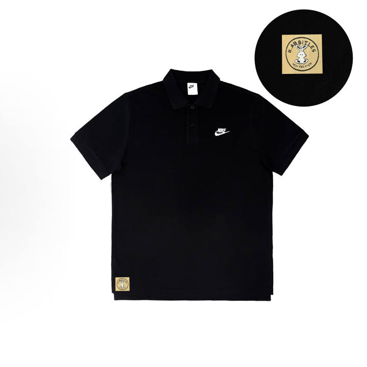 Nike Nike Swoosh Polo Shirt Unisex Black