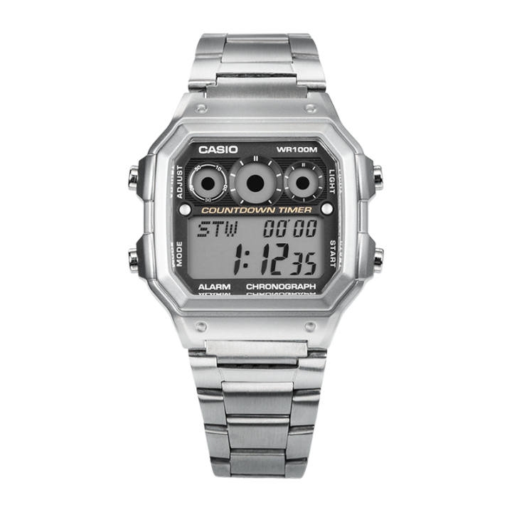 CASIO CASIO Custom Collection Electronic Movement Watch Unisex Black Dial