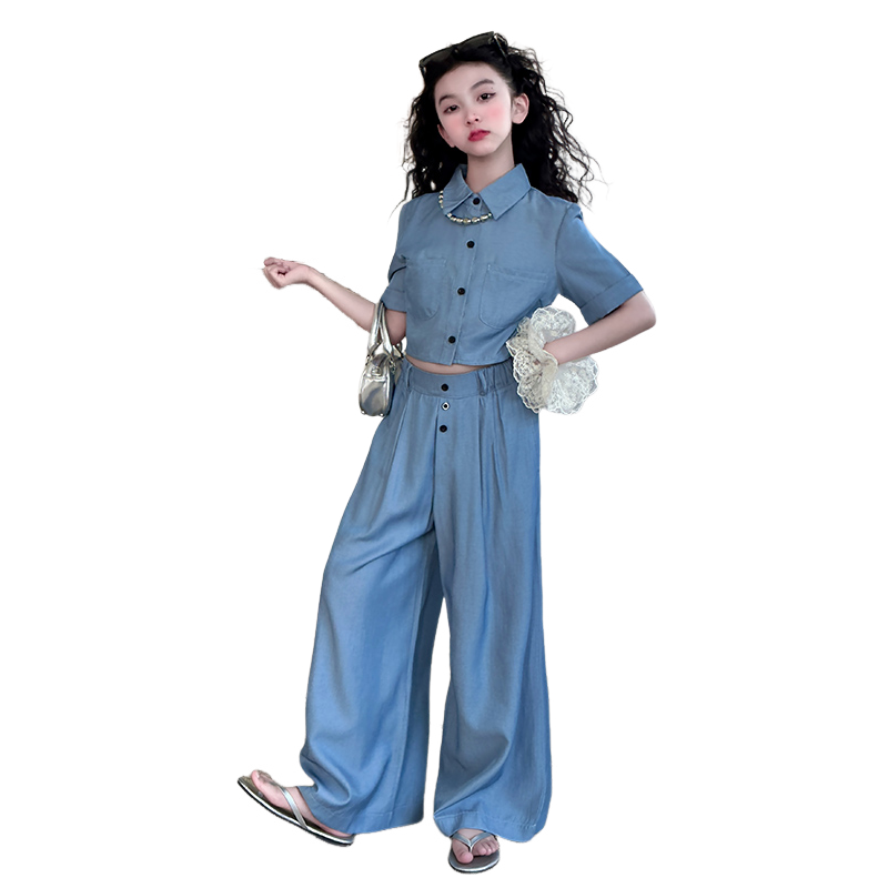 Lanza Casual Sportswear 2 Piece Set Lake Blue Kids'