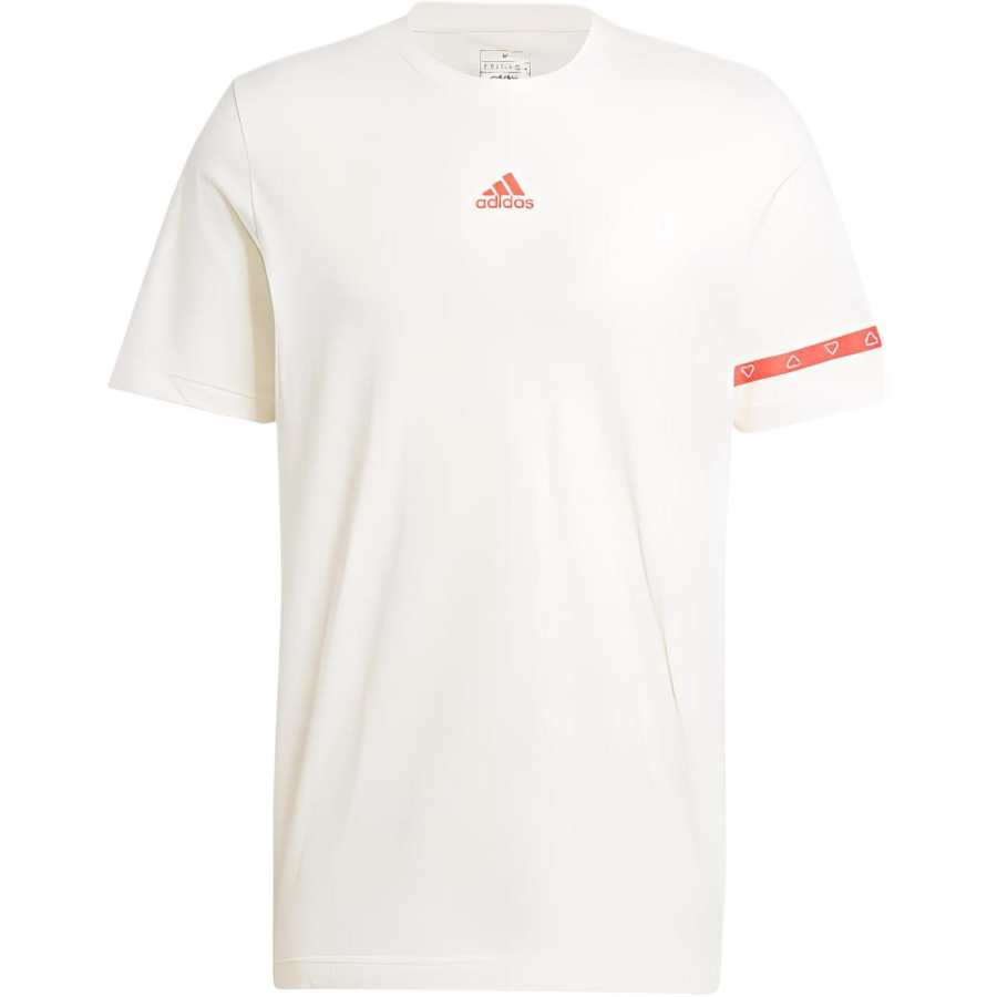 Adidas Adidas Brand Love Collegiate T Shirt Men's White