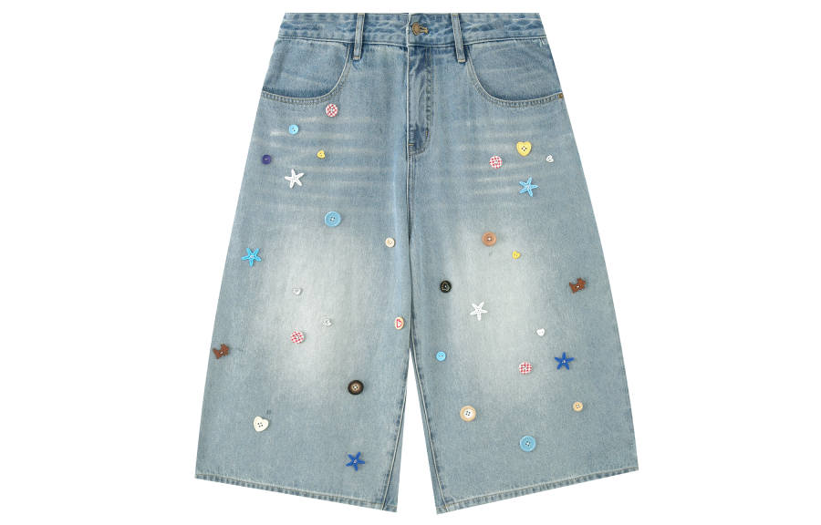 F426 F426 Denim Shorts Unisex Moderate