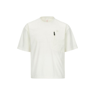 Reebok T Shirts Men's Ecru Crew Neck Moderate Straight Fit