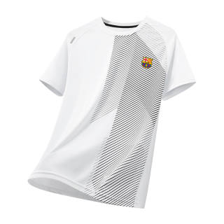 FC Barcelona T Shirts Unisex Crew Neck Moderate Straight Fit