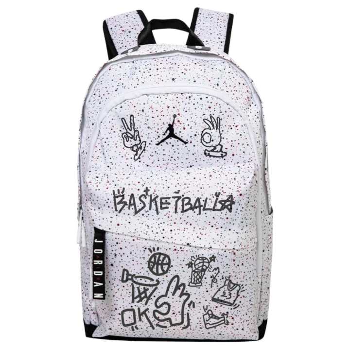 Jordan Jordan Polyester Backpack Large Unisex White