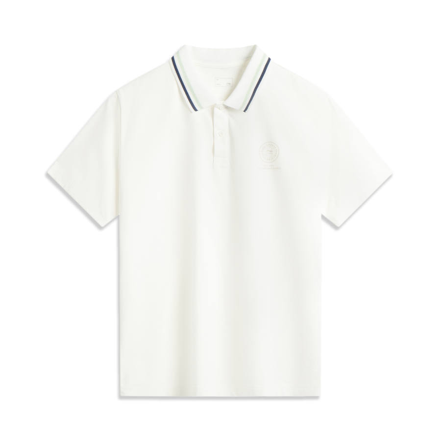 Li-Ning Li Ning Sports Trendy Collection Polo Shirt Men's Ivory