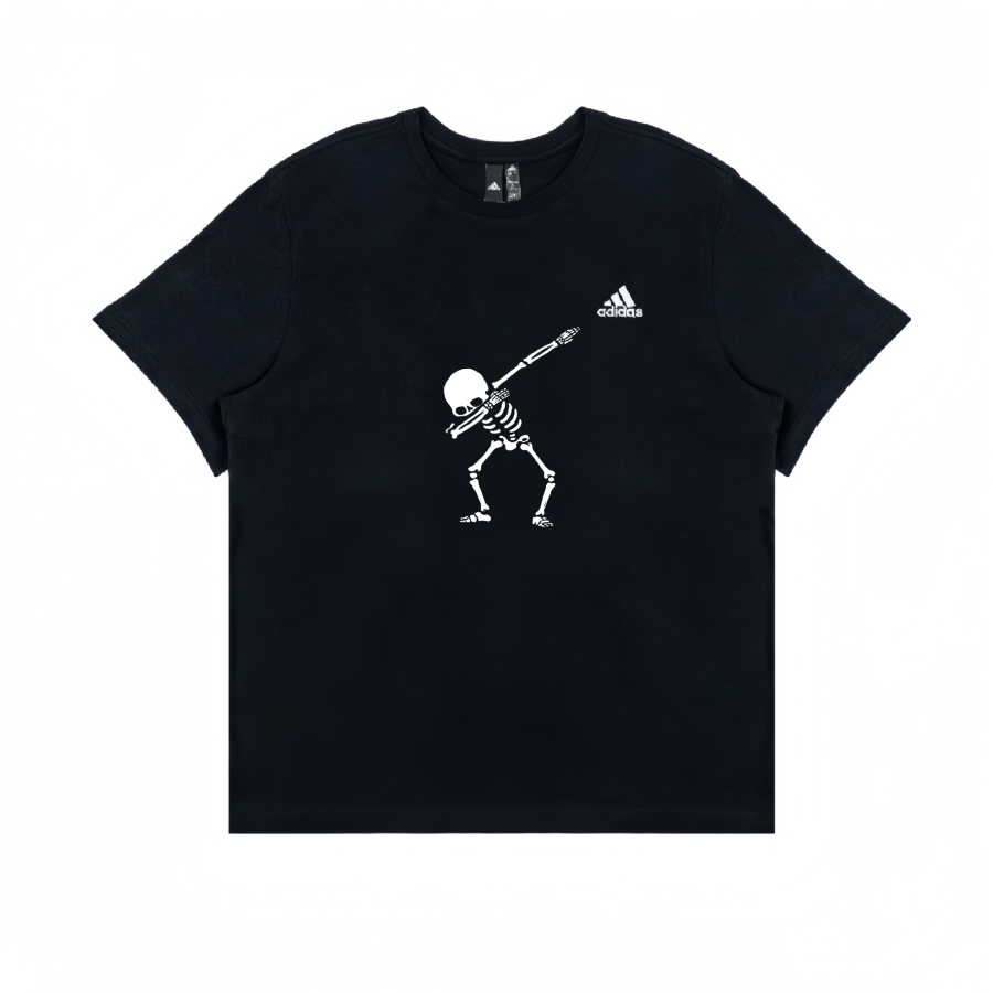 Adidas Adidas T Shirts Unisex Black Crew Neck Moderate Straight Fit