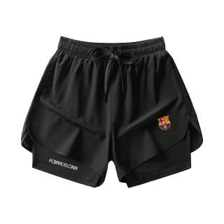 FC Barcelona FCB ARCELONA Casual Shorts Unisex Black