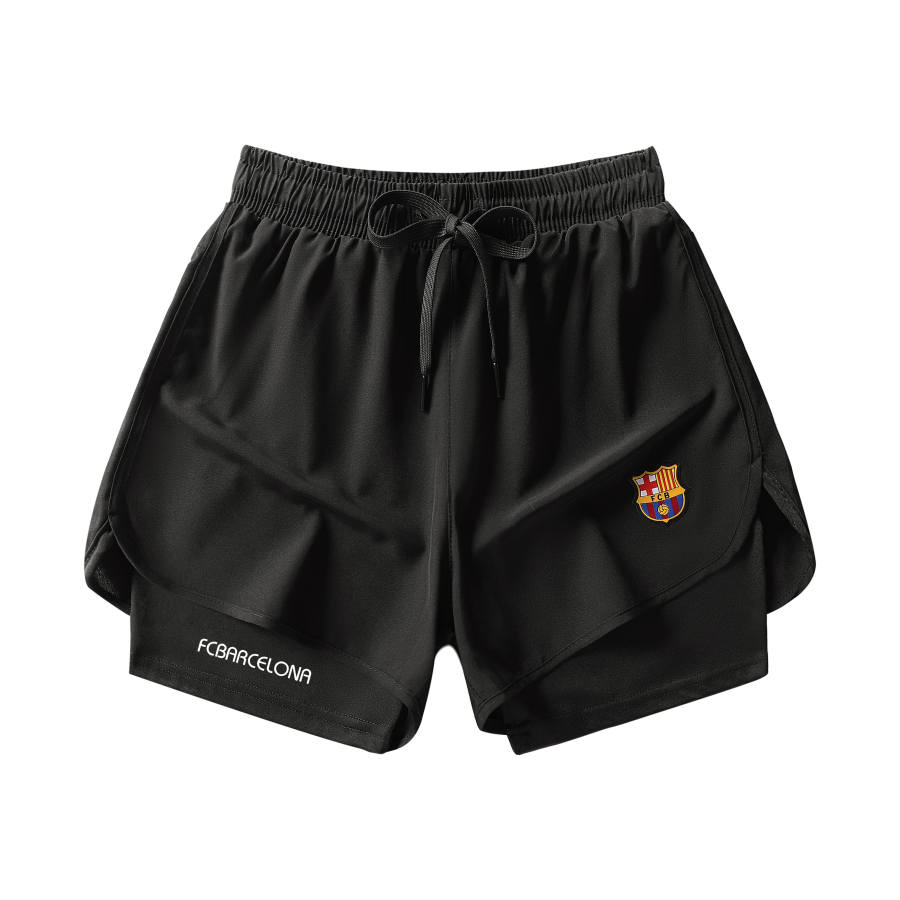 FC Barcelona FCB ARCELONA Casual Shorts Unisex Black