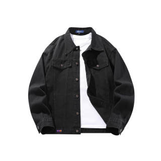 FC Barcelona Denim Jacket Unisex Black
