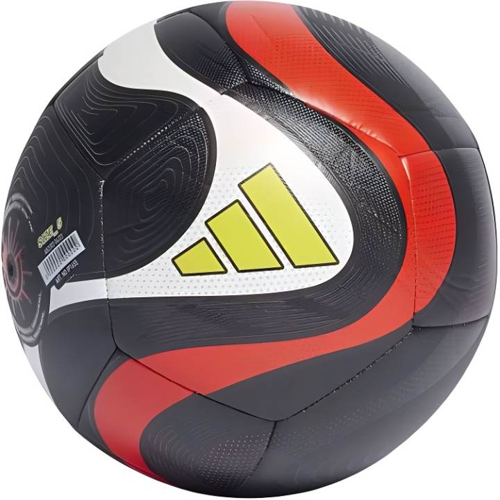 Adidas Adidas Size 5 Soccer Ball TPU Machine Stitched Soccer Ball Unisex Black Red