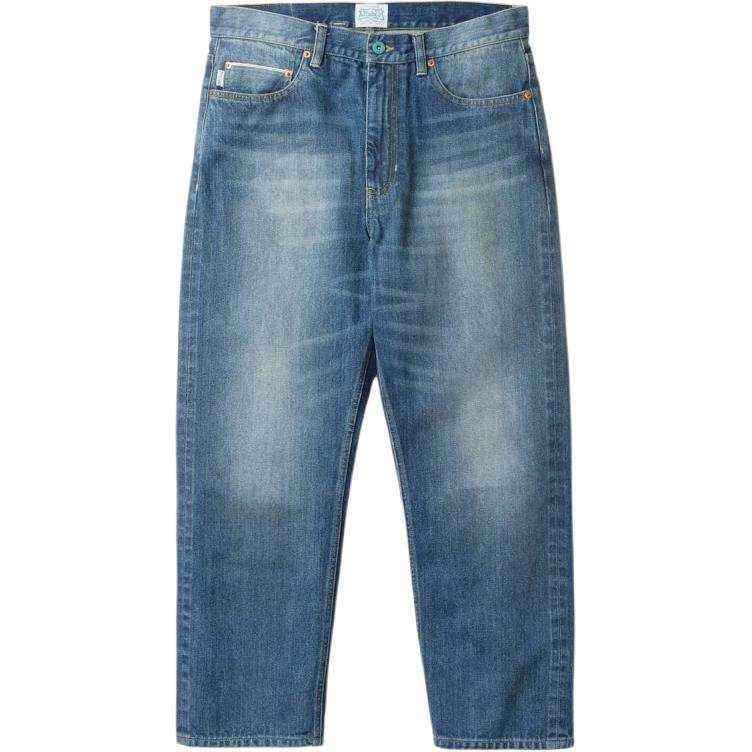 MADNESS Jeans Unisex Blue Moderate Straight Fit Pants