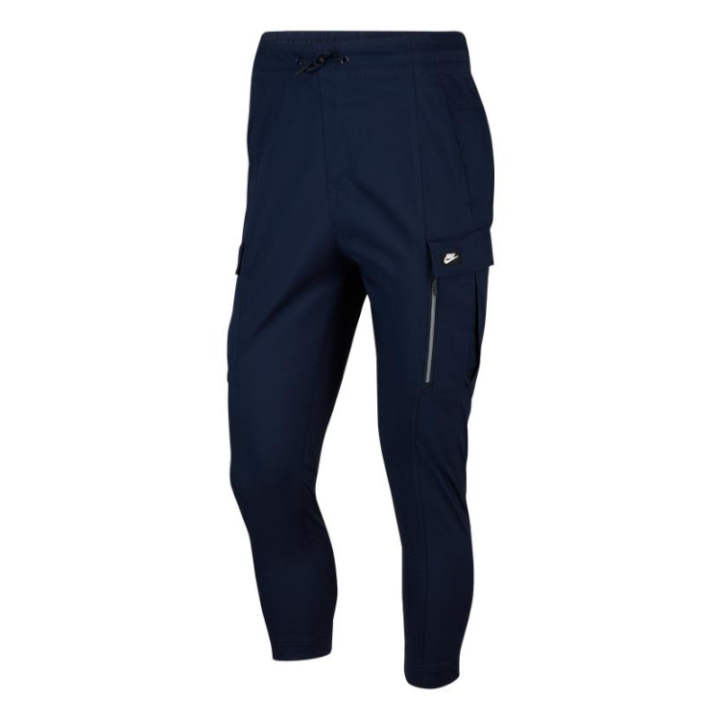 Nike Nike Casual Pants Men's Blue Moderate Straight Fit Pants