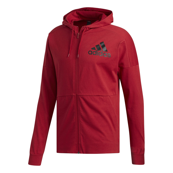Adidas Adidas Jackets Women's Red Hooded Moderate Other