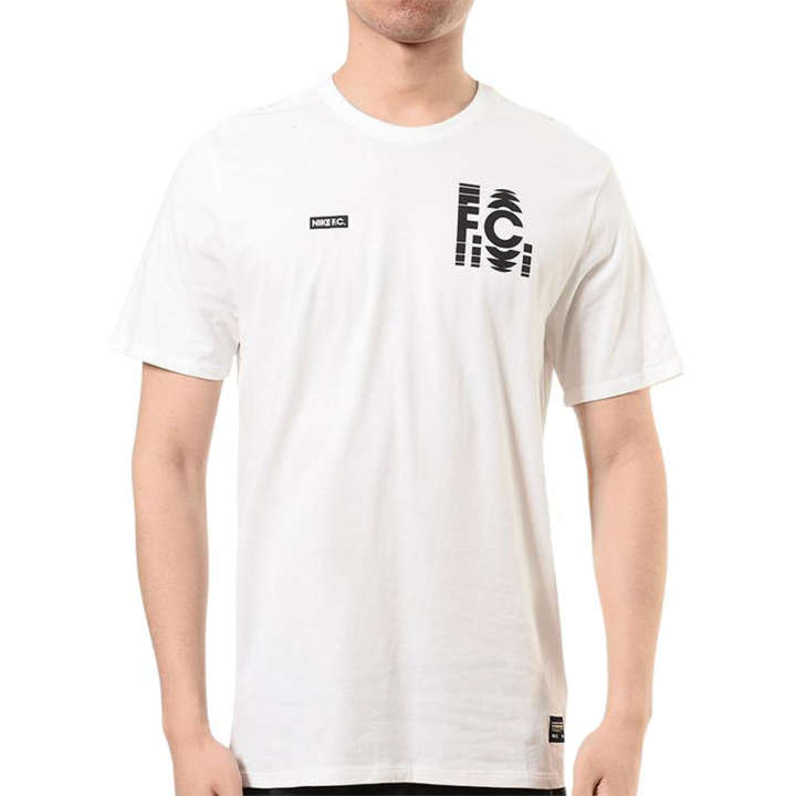 Nike Nike T Shirts Men's White Crew Neck Moderate Straight Fit