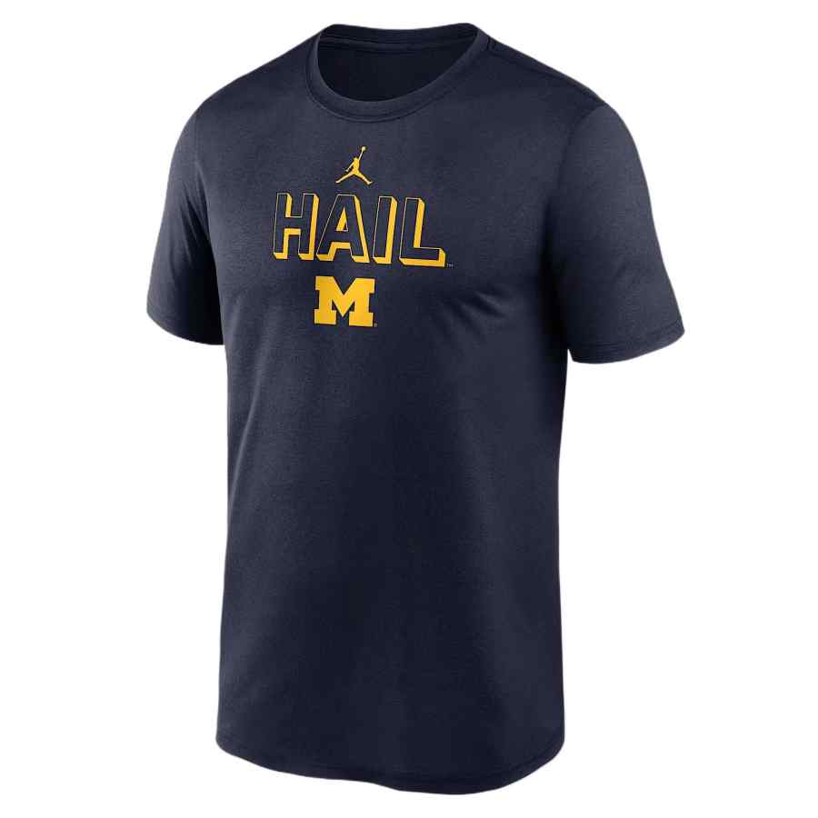 Jordan Jordan Michigan Primetime Kinetic Mantra Legend Men's Jordan Dri-FIT College T-Shirt