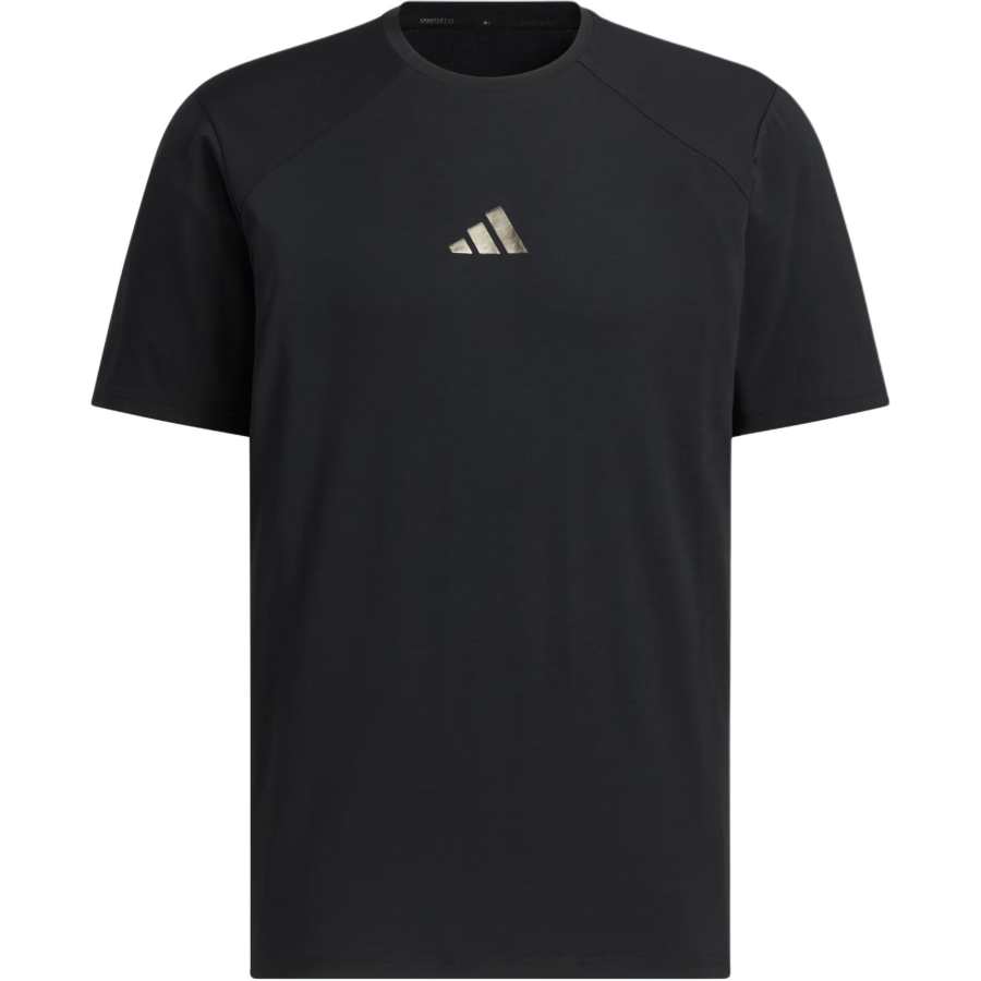 Adidas Adidas Clothing T Shirts Men's Black Crew Neck